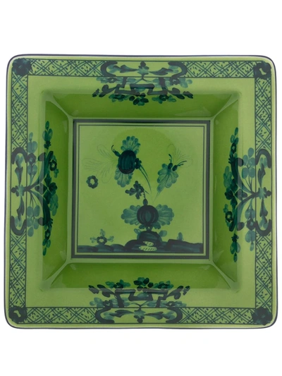 Ginori 1735 Large Oriente Italiano Bowl In Green