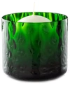 Venini Night In Venice Candle Holder In Green