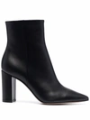 Gianvito Rossi Piper 80mm Ankle Boots In Black