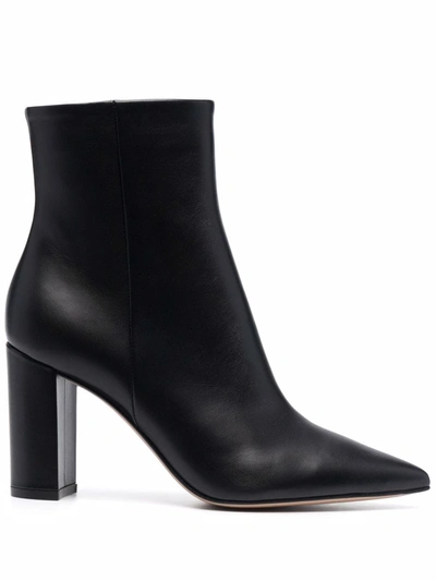 Gianvito Rossi Piper 80mm Ankle Boots In Black