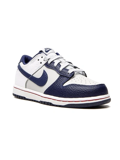 Nike Kids' X Nba Dunk Low "75th Anniversary In Grey