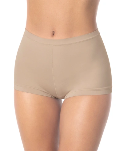 Leonisa Perfect Fit Boyshort Style Panty In Lt Beige