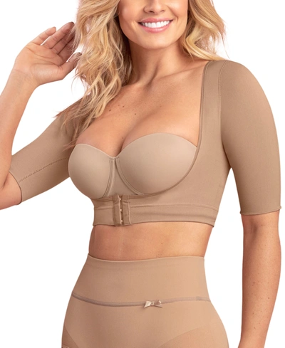 Leonisa Women's Invisible Upper Arm Shaper Vest In Beige- Nude