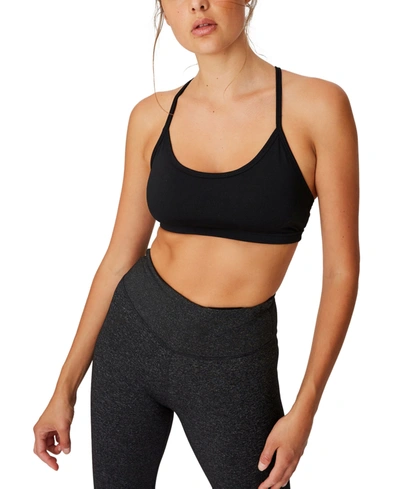 Cotton On Women's Workout Yoga Crop Top In Element Blue