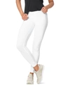 Hue Classic Stretch Denim Leggings, Regular & Plus Sizes In White