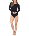 CUDDL DUDS STRETCH SOFTWEAR LONG SLEEVE BODYSUIT