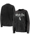 Shop G-iii 4her By Carl Banks Women's Black Chicago White Sox Comfy Cord Pullover Sweatshirt