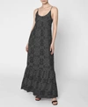 NICOLE MILLER WOMEN'S EMBROIDERED MAXI DRESS