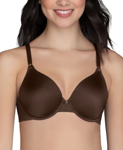 Vanity Fair Full Figure Beauty Back Smoothing Minimizer Bra 76080 In Cappuccino