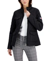 Tommy Hilfiger Quilted Zip-up Jacket In Black