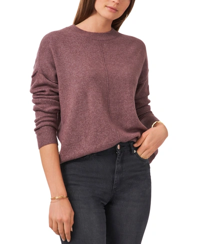 Vince Camuto Long Sleeve Extend Shoulder Sweater In Cuddle