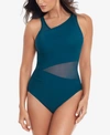 Miraclesuit Illusionist Azura Allover-slimming One-piece Swimsuit Women's Swimsuit In Nova