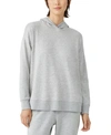 EILEEN FISHER HOODED TERRY TOP