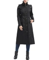 KIMI & KAI WOMEN'S BROOKE WATER RESISTANT HOODED LONG COAT