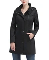 Kimi & Kai Molly Hooded Anorak Jacket In Black