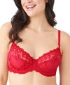 Wacoal Embrace Lace Underwire Bra 65191, Up To Ddd Cup In Persian Red