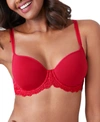 Wacoal Embrace Lace Contour Bra 853191 In Persian Red