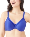 Wacoal Perfect Primer Full Coverage Underwire Bra In Clematis Blue