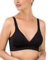 Leonisa Women's Multipurpose Pullover Seamless Sleep Bra In Black