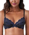 Wacoal Instant Icon Underwire Bra In Black Eclipse In Black/eclipse