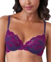 Wacoal Women's Instant Icon Underwire Bra 851322 In Violet Indigo/hollyhock
