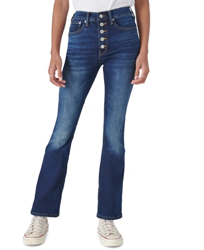 Lucky Brand Bianca High-rise Faded Bootcut Denim Jeans In Pinos