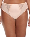 Elomi Plus Size Charley High Leg Brief Panty El4386 In Ballet Pink