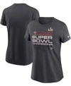 Nike Women's Anthracite Tampa Bay Buccaneers Super Bowl Lv Champions Locker Room Trophy Collection T-shir In Anthracite