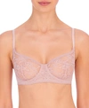 Natori Women's Imperial Unlined Underwire Balconette Bra 714283 In Rose Beige