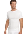 Jockey Men's Tagless 3-pack Crew Neck Undershirts + 1 Bonus Shirt, Created For Macy's In White
