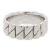 Tom Wood Drop Sterling Silver Ring In Silver