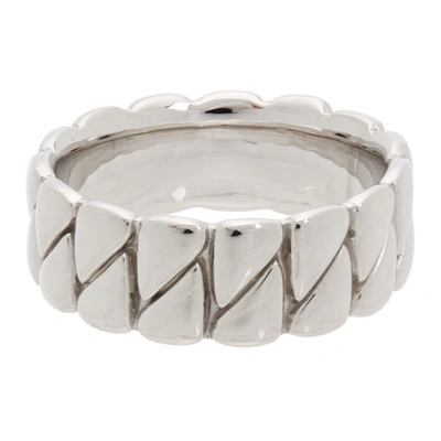 Tom Wood Drop Sterling Silver Ring