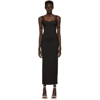 JACQUEMUS BLACK 'LA ROBE VALDU' DRESS