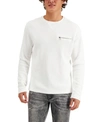 INC INTERNATIONAL CONCEPTS MEN'S OTTOMAN RIBBED T-SHIRT, CREATED FOR MACY'S