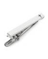 Ox & Bull Trading Co. Ox Bull & Trading Co Vertical Line Tie Clip In Silver