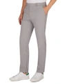 Tommy Hilfiger Men's Modern-fit Th Flex Stretch Solid Performance Pants In Light Grey