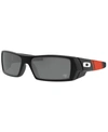 Oakley Gascan Chicago Bears Prizm Black Rectangular Mens Sunglasses In Prizm Black