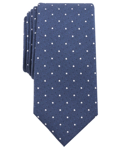 Bar Iii Men's Frye Dot Tie, Created For Macy's In Navy