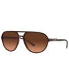 DOLCE & GABBANA MEN'S SUNGLASSES, DG6150 60