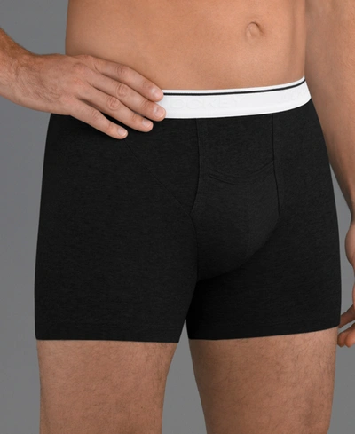 Jockey Men's Pouch Boxer Briefs 2-pack In Black