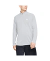 Under Armour Training Tech 2.0 Half Zip Top In Grey In Phoenix Fire