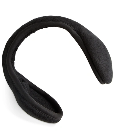 Ur Gloves Men's Fleece Ear Warmers In Black