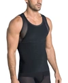 LEO MEN'S STRETCH MODERATE COMPRESSION SHAPER TANK TOP