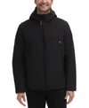 Calvin Klein Men's Sherpa Lined Infinite Stretch Soft Shell Jacket In Black