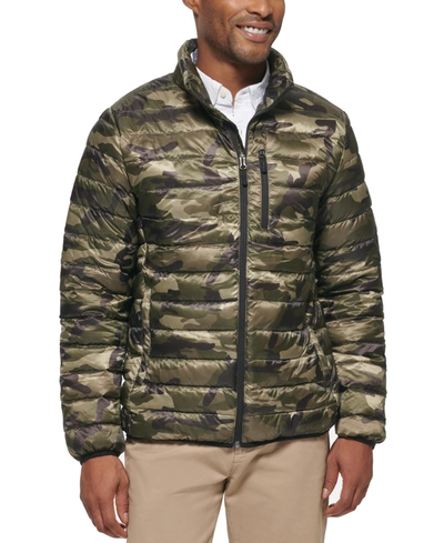 Club Room Men's Down Packable Quilted Puffer Jacket, Created For Macy's In Camouflage