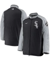 NIKE MEN'S BLACK CHICAGO WHITE SOX AUTHENTIC COLLECTION DUGOUT FULL-ZIP JACKET