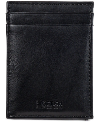 Kenneth Cole Reaction Men's Technicole Wide Wallet In Black