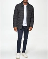 COLE HAAN MEN'S TECH DOWN SHIRT JACKET WITH BOX QUILT JACKET