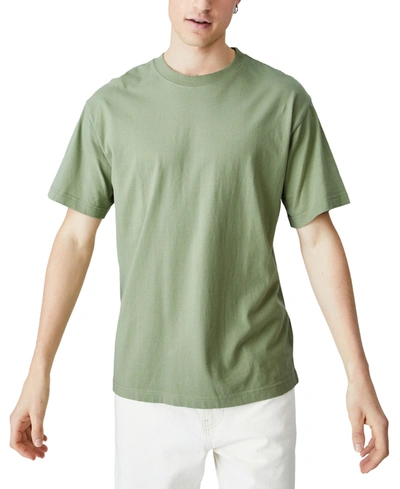 Cotton On Men's Organic Loose Fit T-shirt In Military-lnspired