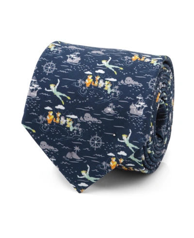 Disney Men's Peter Pan Flying Tie In Multi